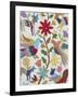 Otomi Embroidery I-Chariklia Zarris-Framed Art Print