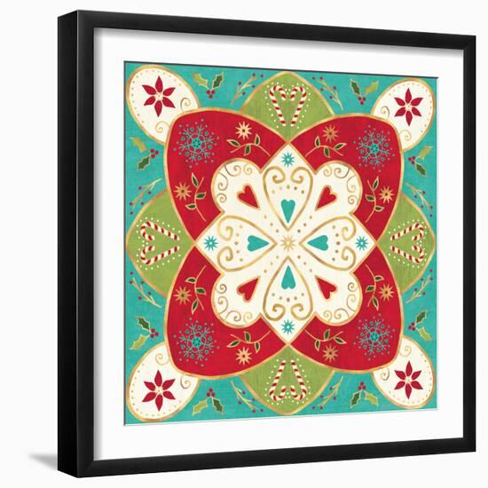 Otomi Holiday XI-Veronique Charron-Framed Art Print