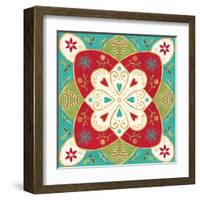 Otomi Holiday XI-Veronique Charron-Framed Art Print