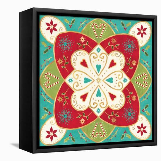 Otomi Holiday XI-Veronique Charron-Framed Stretched Canvas