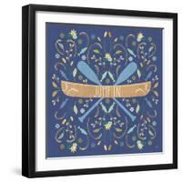 Otomi Lake III Dark-Veronique Charron-Framed Art Print