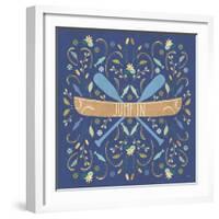 Otomi Lake III Dark-Veronique Charron-Framed Art Print