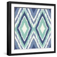 Otomi Lake Step 03-Veronique Charron-Framed Art Print