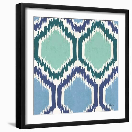 Otomi Lake Step 04-Veronique Charron-Framed Art Print