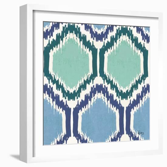 Otomi Lake Step 04-Veronique Charron-Framed Art Print