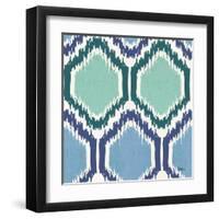 Otomi Lake Step 04-Veronique Charron-Framed Art Print