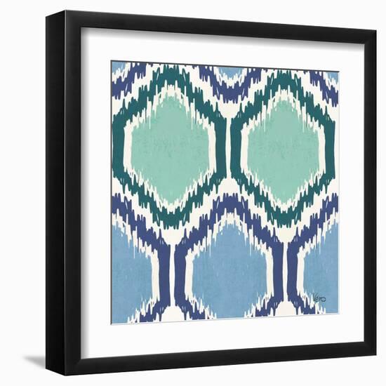 Otomi Lake Step 04-Veronique Charron-Framed Art Print