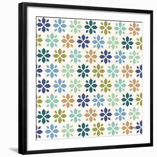 Otomi Lake Step 06A-Veronique Charron-Framed Art Print