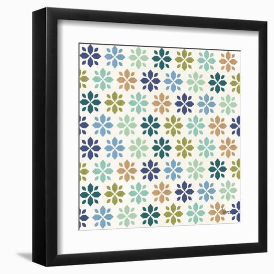 Otomi Lake Step 06A-Veronique Charron-Framed Art Print