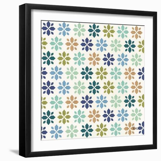 Otomi Lake Step 06A-Veronique Charron-Framed Art Print