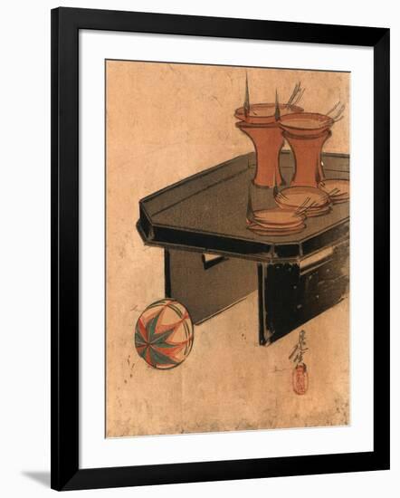 Otomyo-Shibata Zeshin-Framed Giclee Print