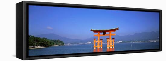 Otorii (Grand Gate) of Itsukushima Shrine Miyajima Hiroshima Japan-null-Framed Stretched Canvas