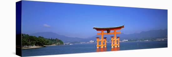 Otorii (Grand Gate) of Itsukushima Shrine Miyajima Hiroshima Japan-null-Stretched Canvas