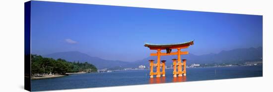 Otorii (Grand Gate) of Itsukushima Shrine Miyajima Hiroshima Japan-null-Stretched Canvas