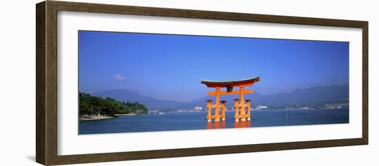 Otorii (Grand Gate) of Itsukushima Shrine Miyajima Hiroshima Japan-null-Framed Photographic Print