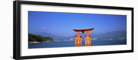 Otorii (Grand Gate) of Itsukushima Shrine Miyajima Hiroshima Japan-null-Framed Photographic Print