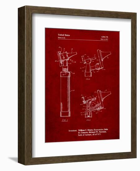 Otoscope Patent Print-Cole Borders-Framed Art Print