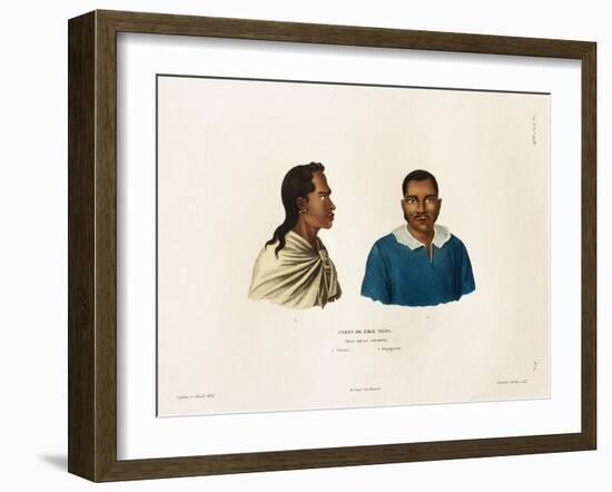 Otouré and Oupaparou-Ambroise Tardieu-Framed Giclee Print