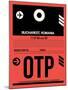 OTP Bucharest Luggage Tag I-NaxArt-Mounted Art Print