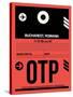 OTP Bucharest Luggage Tag I-NaxArt-Stretched Canvas