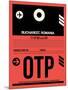 OTP Bucharest Luggage Tag I-NaxArt-Mounted Art Print