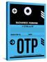 OTP Bucharest Luggage Tag II-NaxArt-Stretched Canvas