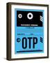 OTP Bucharest Luggage Tag II-NaxArt-Framed Art Print