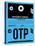 OTP Bucharest Luggage Tag II-NaxArt-Stretched Canvas