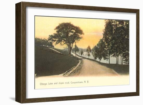 Otsego Lake, Cooperstown-null-Framed Art Print