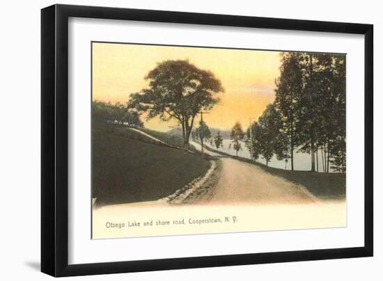 Otsego Lake, Cooperstown-null-Framed Art Print