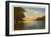 Otsego Lake, Susquehanna River, New York-null-Framed Art Print