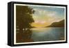 Otsego Lake, Susquehanna River, New York-null-Framed Stretched Canvas