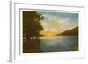 Otsego Lake, Susquehanna River, New York-null-Framed Art Print