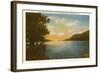Otsego Lake, Susquehanna River, New York-null-Framed Art Print