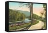 Ottauquechee River, Woodstock, Vermont-null-Framed Stretched Canvas