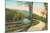 Ottauquechee River, Woodstock, Vermont-null-Mounted Art Print