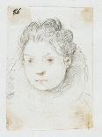 Portrait of Margherita-Ottavio Mario Leoni-Framed Giclee Print