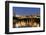 Ottawa at Night over River with Historical Architecture.-Songquan Deng-Framed Photographic Print