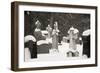 Ottawa, Canada, Beechwood Cemetery. Snow-Covered Gravestone-Bill Young-Framed Photographic Print