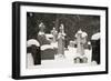 Ottawa, Canada, Beechwood Cemetery. Snow-Covered Gravestone-Bill Young-Framed Photographic Print