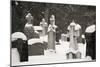 Ottawa, Canada, Beechwood Cemetery. Snow-Covered Gravestone-Bill Young-Mounted Photographic Print