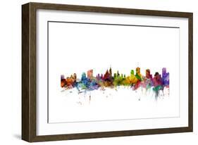 Ottawa Canada Skyline-Michael Tompsett-Framed Art Print