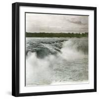 Ottawa (Canada), the Chaudiere Falls-Leon, Levy et Fils-Framed Photographic Print