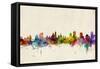 Ottawa Canda Skyline-Michael Tompsett-Framed Stretched Canvas