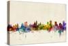 Ottawa Canda Skyline-Michael Tompsett-Stretched Canvas