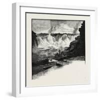 Ottawa, Chaudiere Falls, Canada, Nineteenth Century-null-Framed Giclee Print