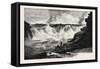 Ottawa, Chaudiere Falls, Canada, Nineteenth Century-null-Framed Stretched Canvas