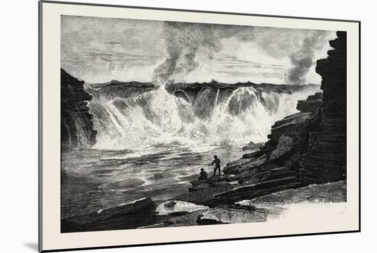 Ottawa, Chaudiere Falls, Canada, Nineteenth Century-null-Mounted Giclee Print