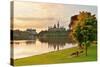 Ottawa City Skyline at Sunrise in the Morning Park View over River-Songquan Deng-Stretched Canvas