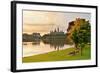 Ottawa City Skyline at Sunrise in the Morning Park View over River-Songquan Deng-Framed Photographic Print